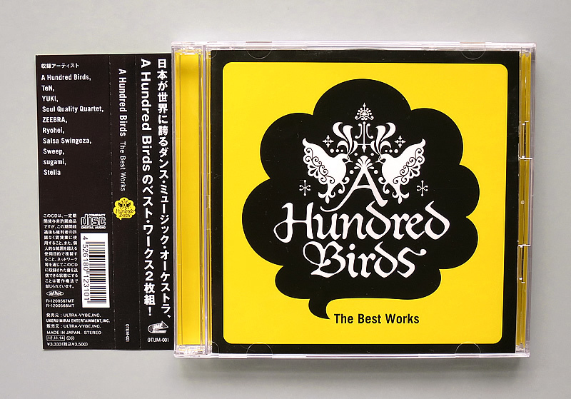 (2CD) A Hundred Birds 『The Best Works』 国内盤 OTUM-001 ベスト AHB / feat. TeN, YUKI, ZEEBRA..拍卖