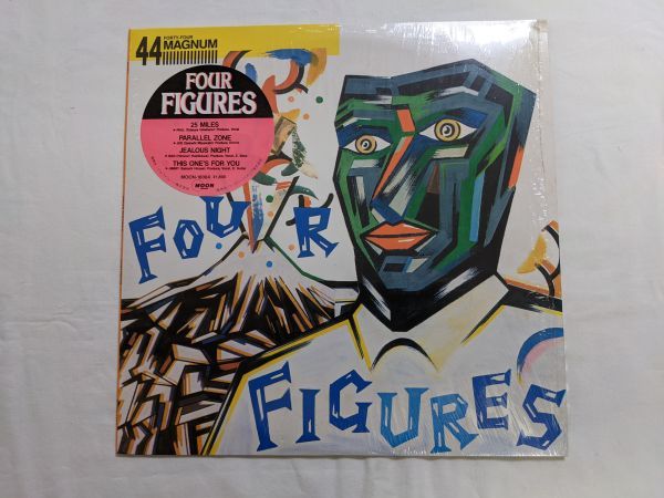 【美盤】44Magnum Four Figures 12インチ シングル MOON-18004 シュリンク拍卖