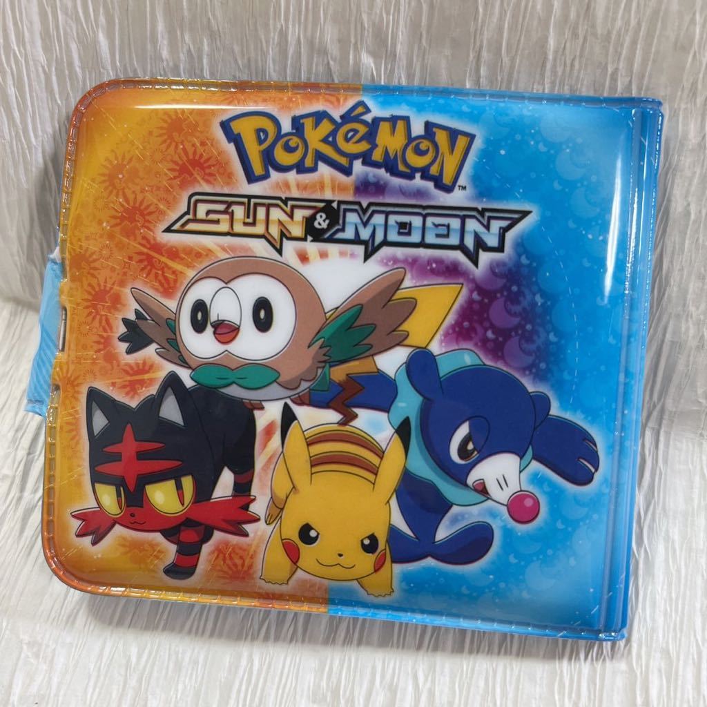 匿名配送 送料無料 未使用 海外版 ポケモン 財布 カードケース パスケース ポケットモンスター サンムーン ピカチュウ アシマリ モクロー拍卖