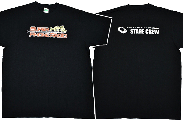 Y-4545★送料無料★超美品★ARIAKE MARINE Station SUPER HIT PHONE RADIO STAGE CREW ステージ スタッフ用★半袖 T-シャツ M拍卖