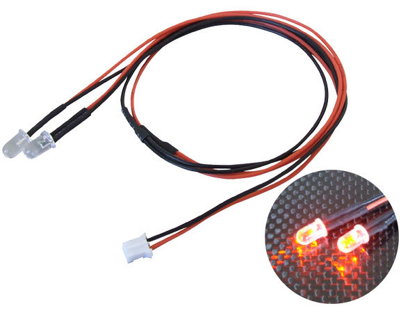 LU03O 増設用2又LED・φ5mmオレンジ 川田模型製 送料単品120円拍卖