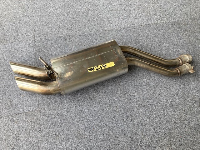 W210 リアマフラー ステンレスマフラー スラッシュ 検索 ブラバス BRABUS拍卖