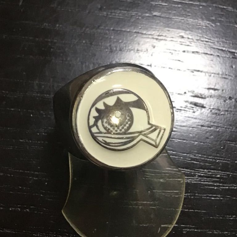 MACKDADDY SV925 シルバーリング 16号 ☆ 指輪 シルバー リング マックダディー GARNI 義眼 イルミナティ拍卖