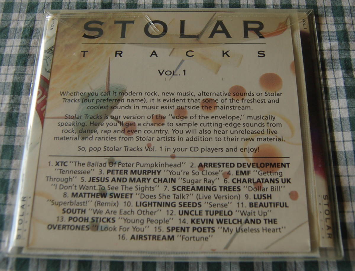 【ほぼ送料のみ・送料無料】VA 1992のUSヒット曲 非売品【Stolar Tracks Vol. 1】中古美品拍卖