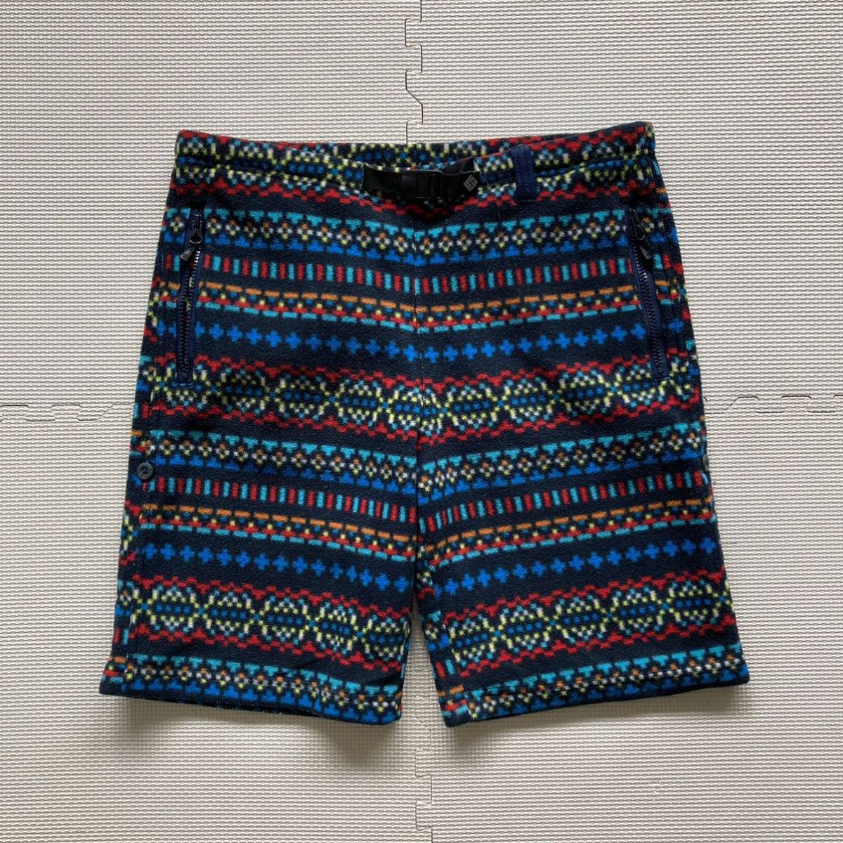 Columbia コロンビア フリース ハーフパンツ L拍卖