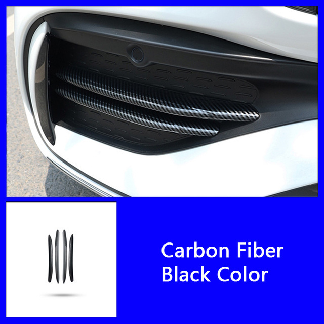 カーボン柄フロントフォグランプ風ナイフライト眉毛トリムストリップ装飾メルセデスベンツ C クラス W206 2022 エクステリアアクセサリー拍卖