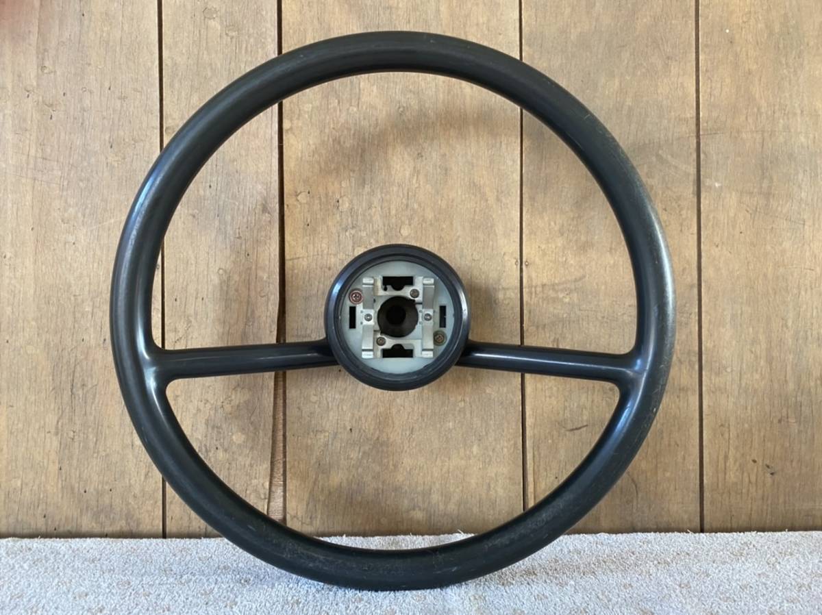 ★ニッサン 日産 パオ PK10 純正 ステアリング!ウレタン ハンドル!マーチ Be-1 PAO エスカルゴ フィガロ?★拍卖