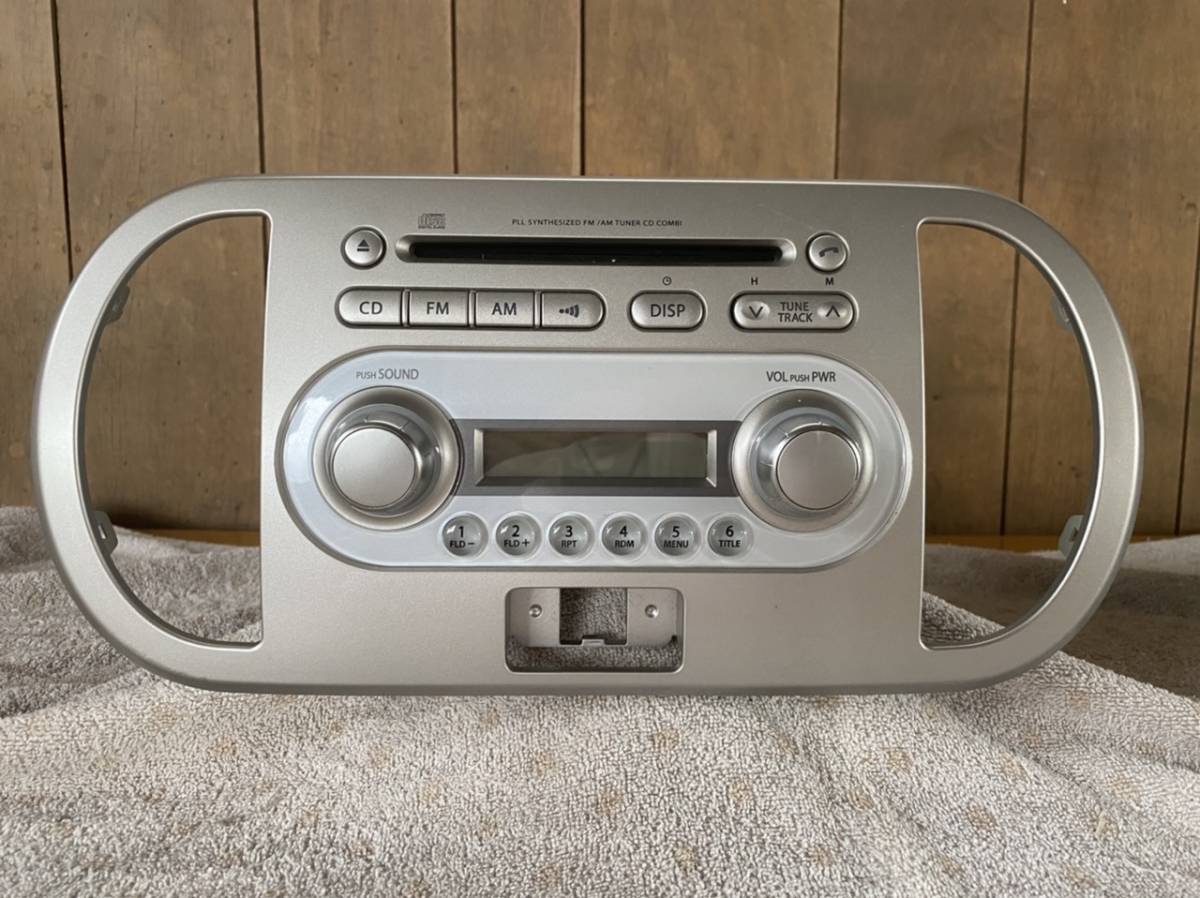 ★スズキ MRワゴンMG22S ニッサン モコ 純正オーディオ CD 39101-81J20-CTZサンヨー 動作確認済み!★拍卖