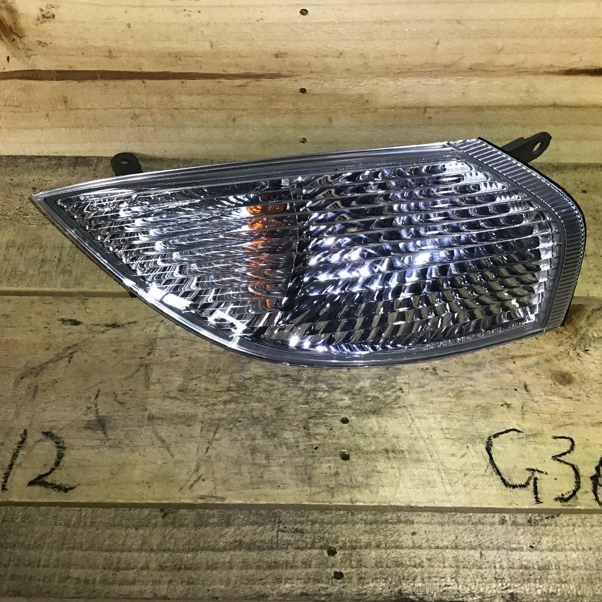 左 クリア ランプ 日産 セレナ PC24 平成13年式 10216 0401 ICHIKOH 3437 L 中古拍卖