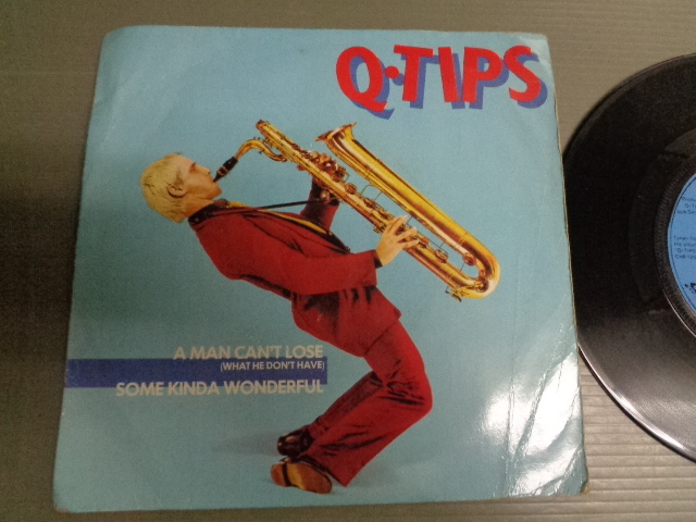 Q-TIPS/A MAN CAN'T LOSE(WHAT HE DON'T HAVE)★シングル拍卖