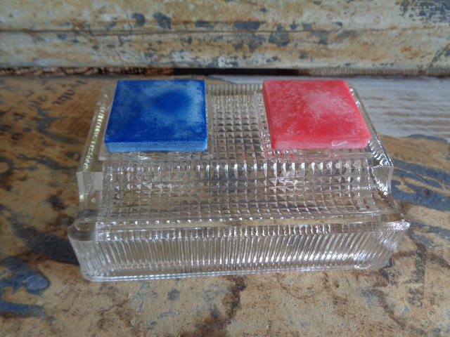 【古いガラス製のインク壺】インク瓶古道具ペン立てアンティーク昭和レトロインテリアインダストリアル観葉植物ドライフラワー文具万年筆拍卖