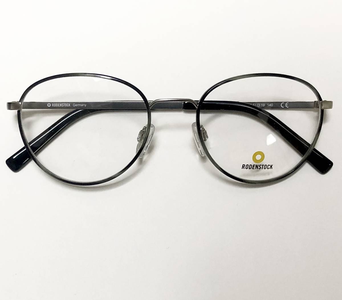 処分価格 未使用・新品 | ローデンストック メガネ Rodenstock シルバー Rocco 純正ケース付き ドイツブランド拍卖