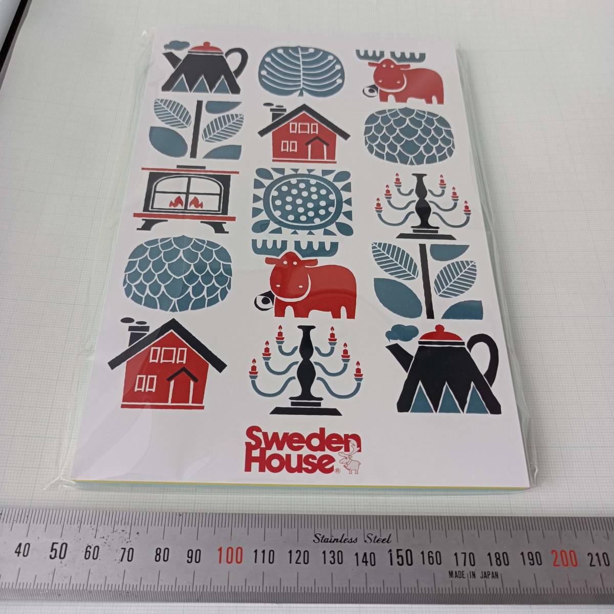 ■ 未使用 未開封 スウェーデンハウス メモパッド ヘラジカ Sweden House ノート拍卖