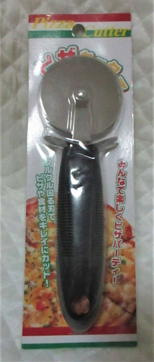 【 ピザカッター 】新品 即決 キレイにカット! ピザ パイ カット カッター しっかり握れて楽々カット!拍卖