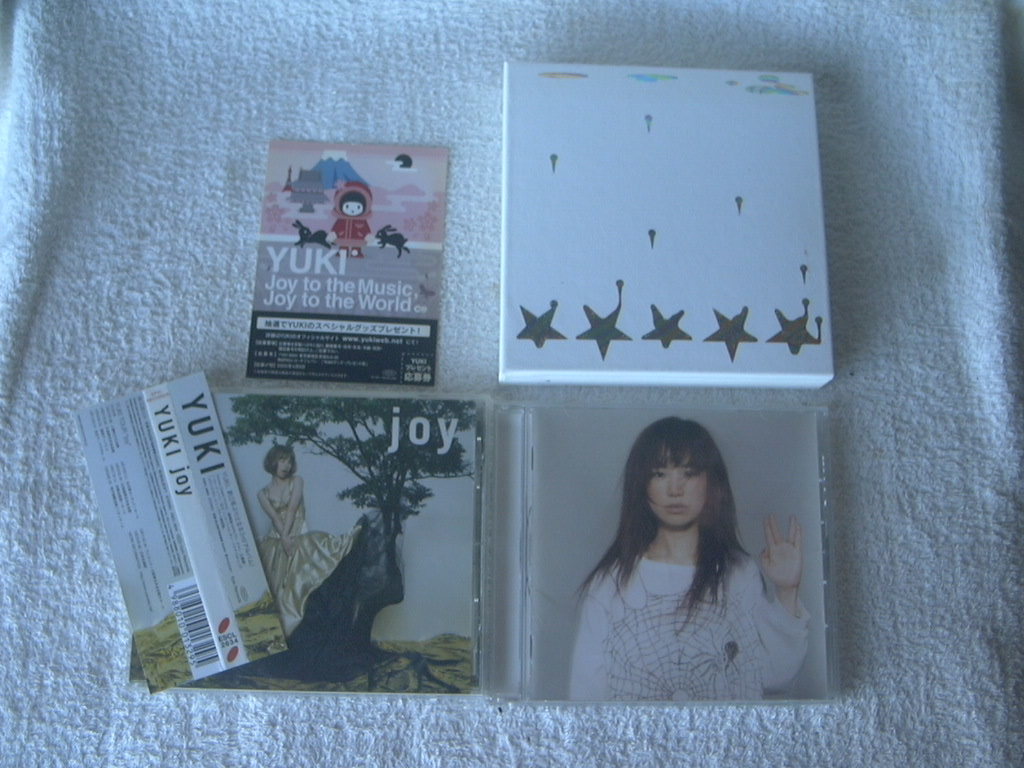 ★ YUKI 【FIVE STAR】【joy】【PRISMIC】 3枚セット 拍卖
