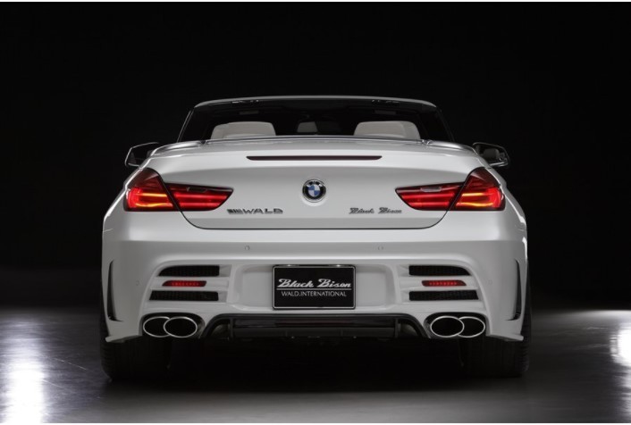 【WALD-BlackBison Edtion】 BMW F12 / F13 6シリーズ カブリオレ クーペ 2011y~ リアバンパースポイラー ブラックバイソン スポイラー拍卖