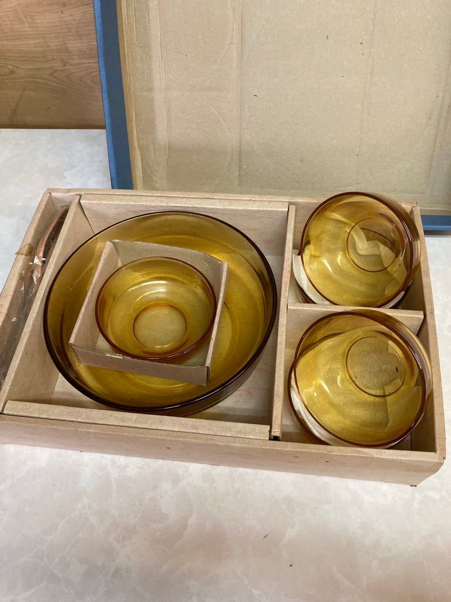 SOGA GLASS サラダ,デザートボウル 食器 セット拍卖