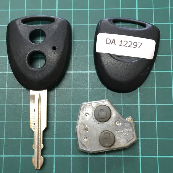 DA12297 ダイハツ 純正 キーレス ムーヴ タント ミラ ミライース ミラココア ブーン スバル ステラ等 灰色ボタン 2ボタン拍卖
