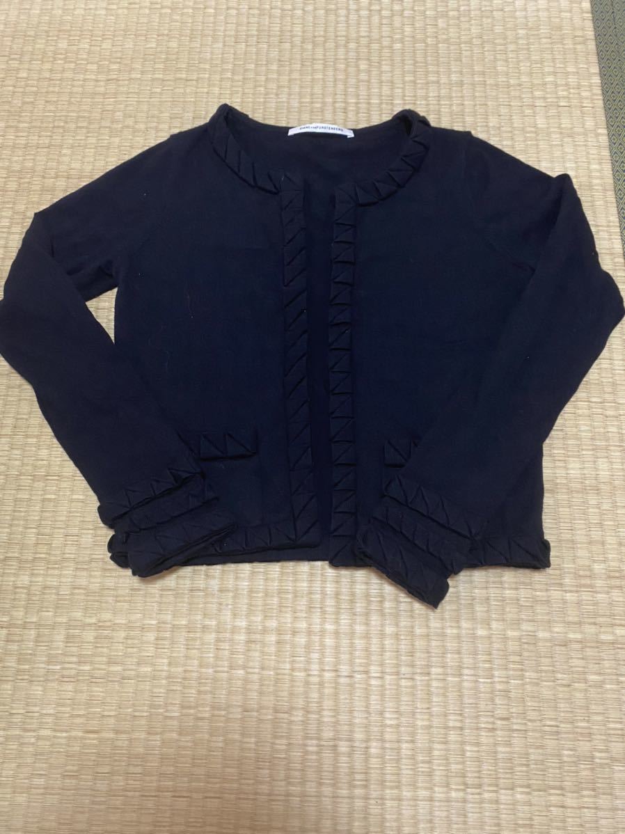 DIANE von FURSTENBERG ダイアン フォン ファステンバーグ ダイアンフォンファステンバーグ ブラック 黒 カーディガン M 長袖拍卖