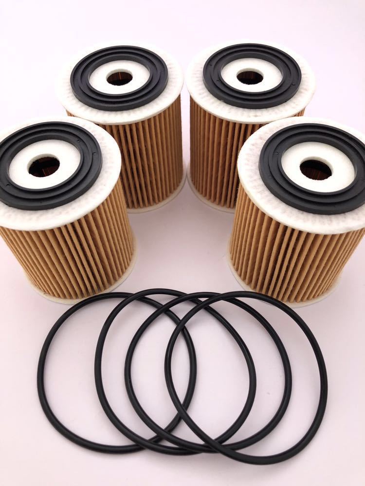 MINI オイルフィルター R50 R52 R53 4個 ミニワン ミニクーパー ミニクーパーS JCW 3ドアHB コンバーチブル エンジン エレメント拍卖