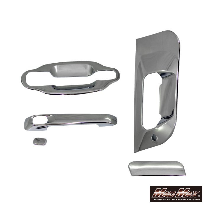 MADMAX トラック用品 三菱 FUSO スーパーグレート/スーパーグレート2000 ドアハンドルカバーセット メッキ/ドアグリップ【送料800円】拍卖