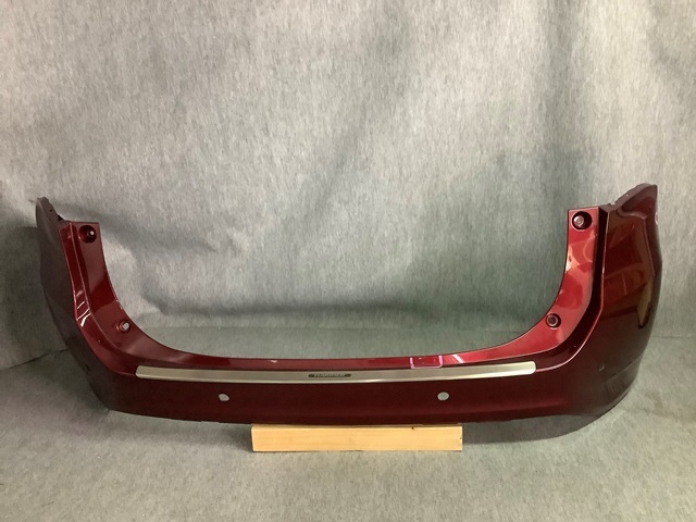 A838-ウ下 ハリアー ZSU60W ASU60W リア バンパー レッド系 ☆拍卖