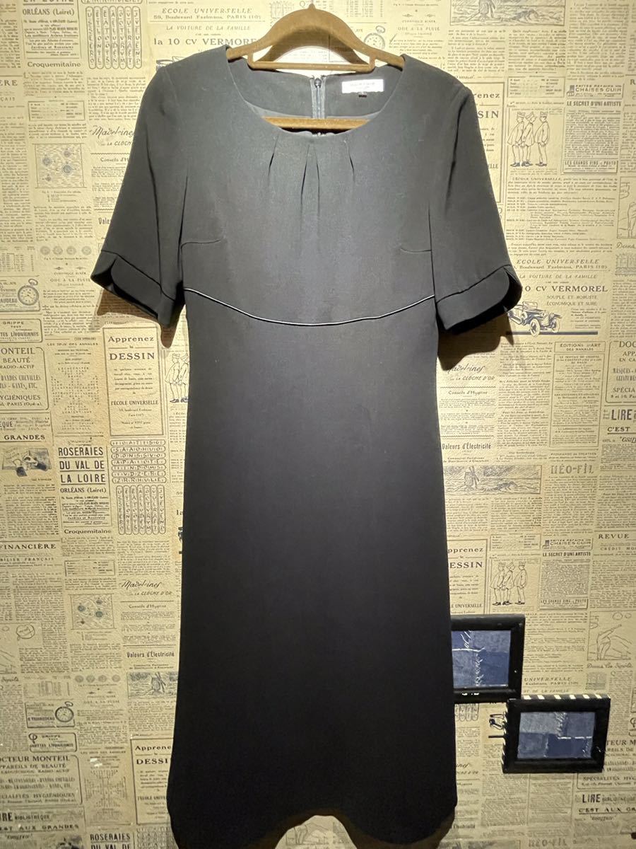 marie claire マリクレール ブラックフォーマル ワンピース size 7拍卖