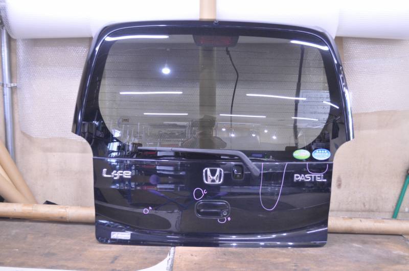 ライフ パステル 前期(JC1 JC2) 純正 破損無 動作保証 リアゲート バックドア パネル バックカメラ付 B92P / 68100-SZH-J10ZZ K061663拍卖