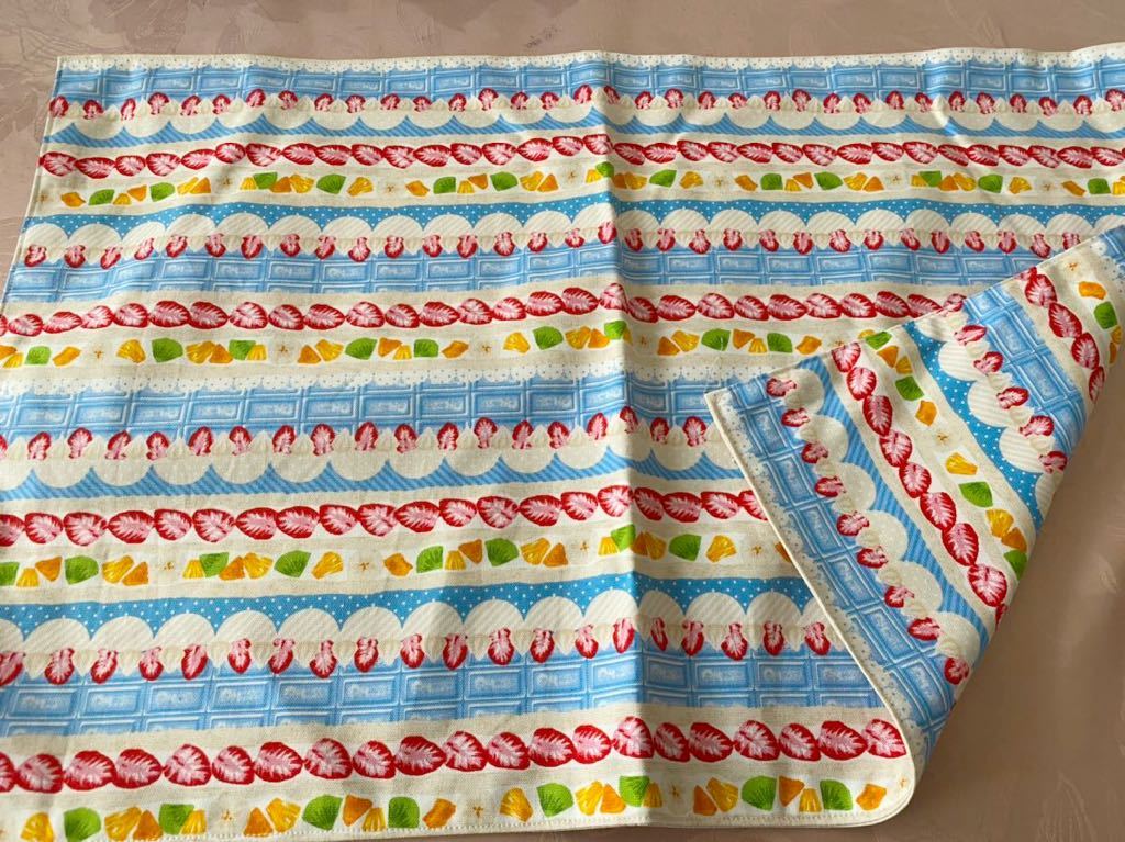 No.38 大判裏付ランチョンマット ハンドメイド 40x60拍卖