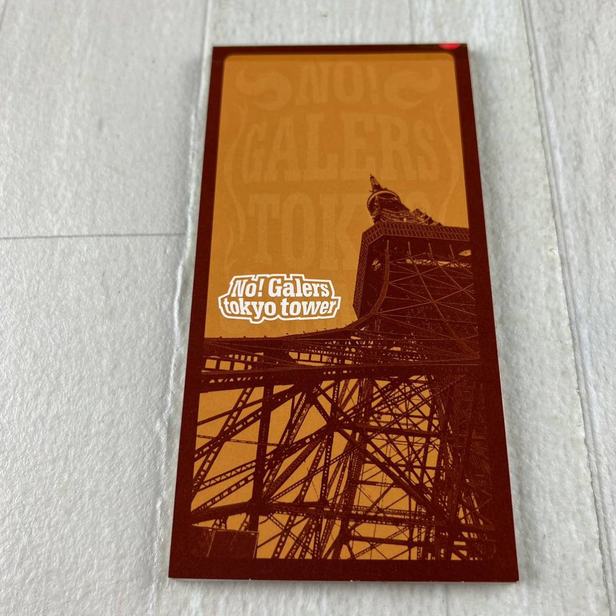 C8 No! Galers / TOKYO TOWER 8cm CD拍卖