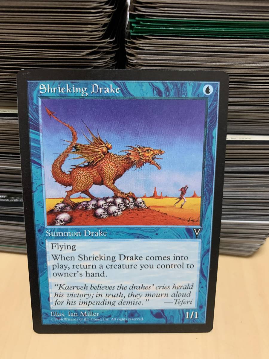 ヴィジョンズ 金切り声のドレイク/Shrieking Drake 英語版 美品拍卖