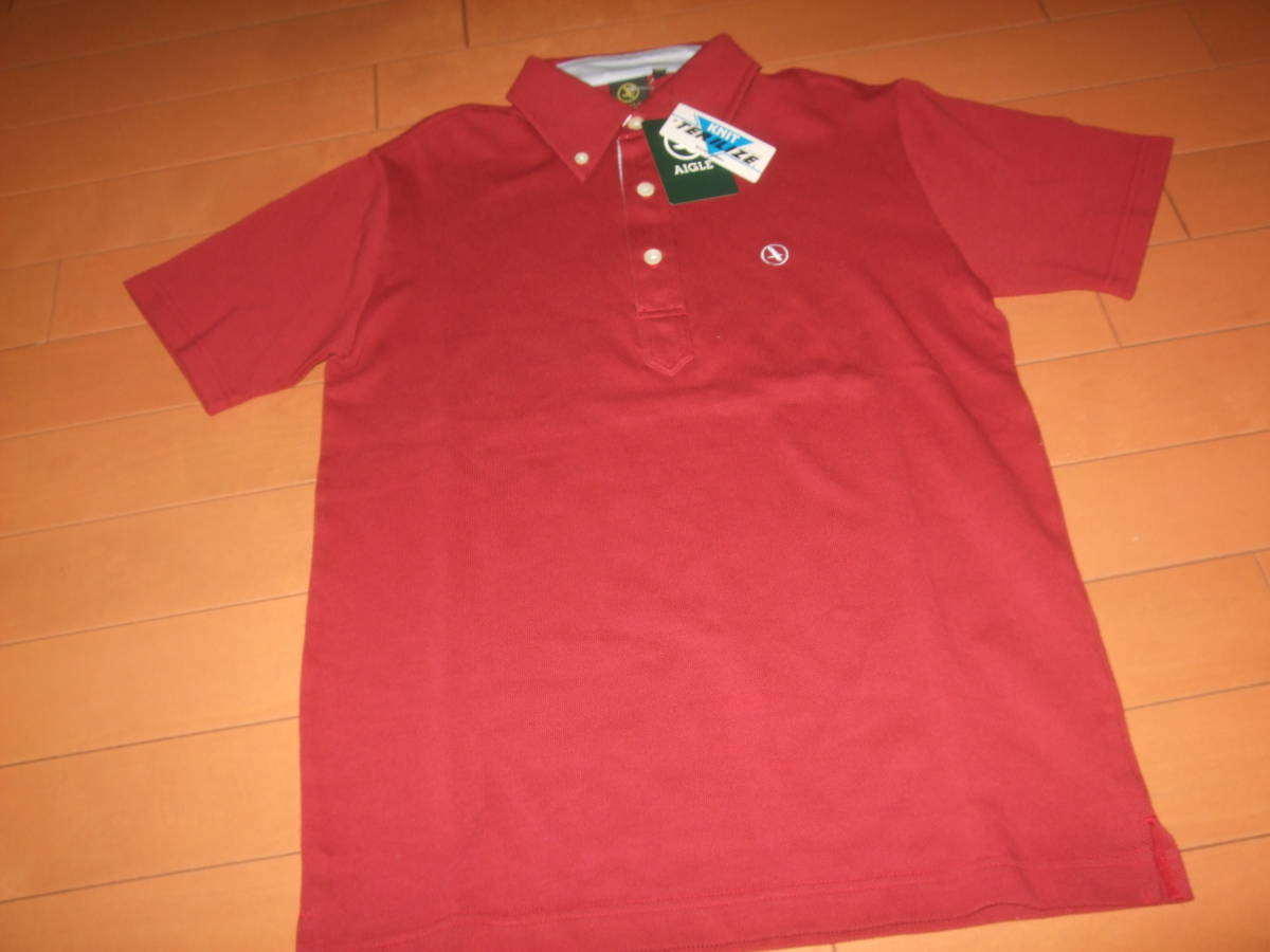 新品タグ付即決☆AIGLE メンズボタンダウンポロシャツ☆サイズXS 拍卖