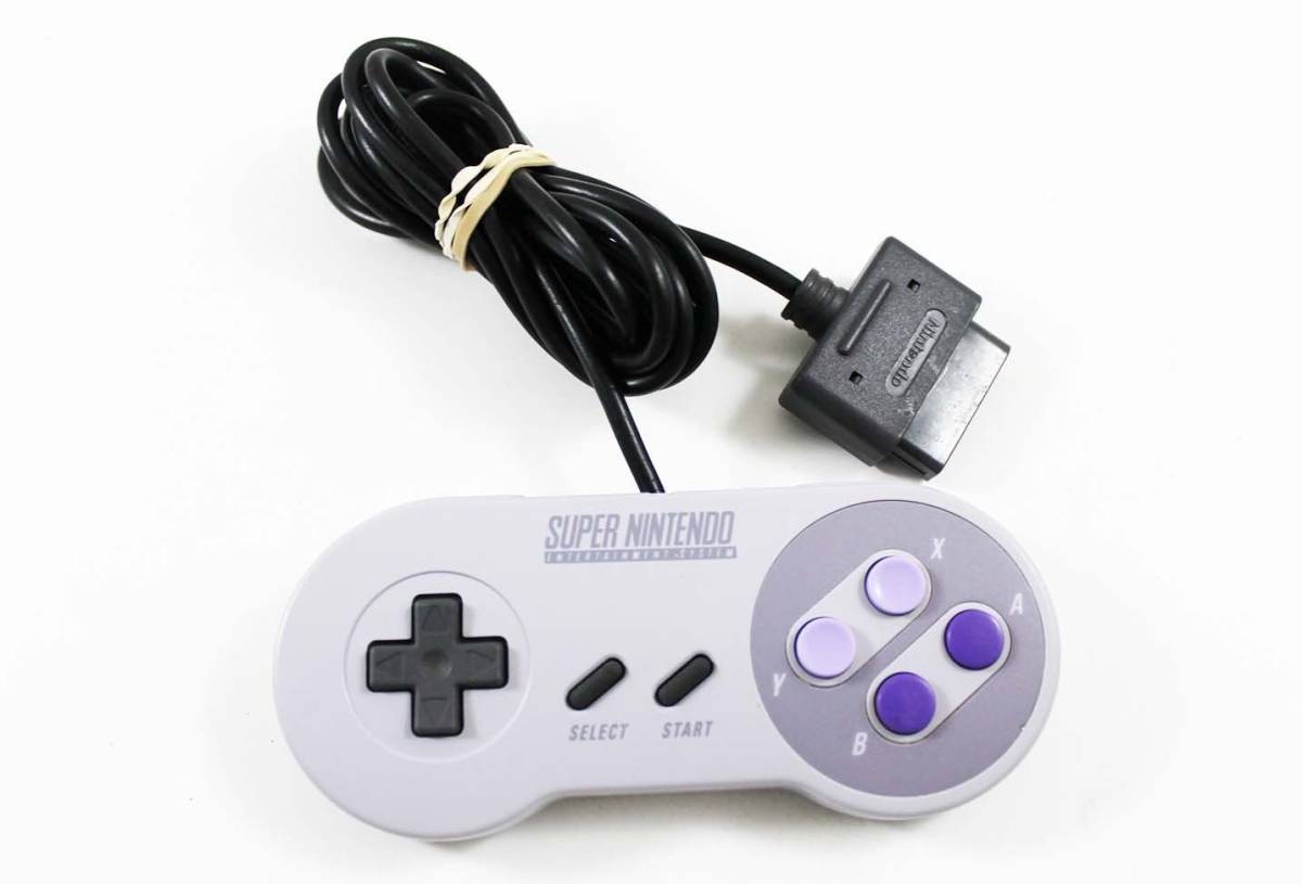 海外限定版 海外版 スーファミ コントローラー SNES Super Nintendo Original Controller拍卖