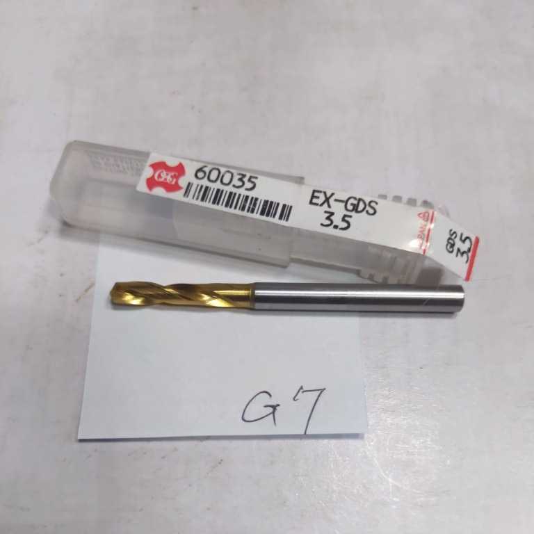 g7 ナチ NACHI ゴールドドリル EX-GDS 3.4 コーティング ストレート ツイスト 鉄工拍卖