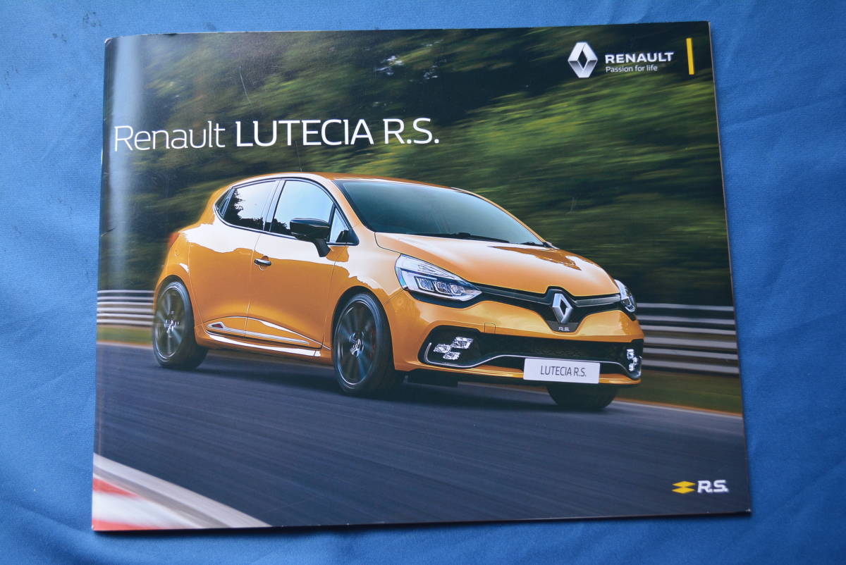 Renault LUTECIA R.S. / ルノー ルーテシア R.S. カタログ USED品拍卖