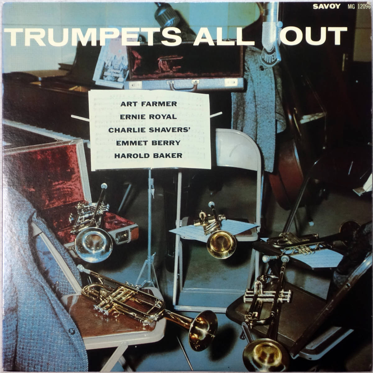 ◆ERNIE WILKINS/TRUMPETS ALL OUT (JPN LP/King特製重量盤) -Art Farmer, Savoy拍卖