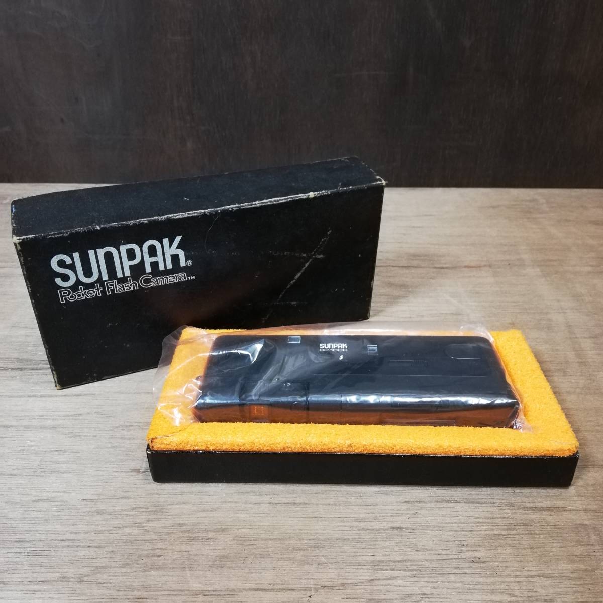 SUNPAK POCKET FLASH CAMERA SP-1000 ポケットカメラ 未使用拍卖