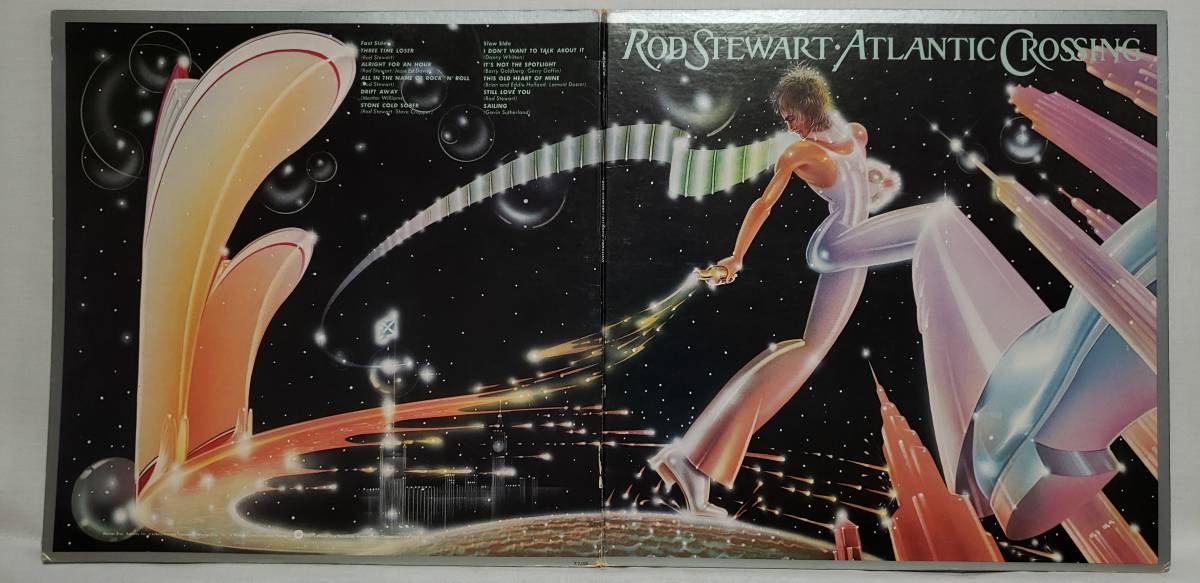 良盤屋◆LP◆ロッド・スチュワート / アトランティック・クロッシング  Rod Stewart / Atlantic Crossing/1981 ◆Rock, Pop◇P-3582拍卖