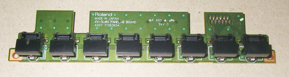 ★ROLAND XV-5080 PANEL B BOARD assy 71563934★OK!!★MADE in JAPAN★拍卖