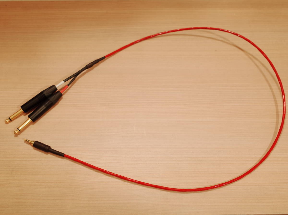 ★ 即決 BELDEN 88760 フォン-ステレオミニプラグ3.5mm 変換ケーブル 1m Yケーブル 金メッキ NYS231-BG NP2X-B★拍卖