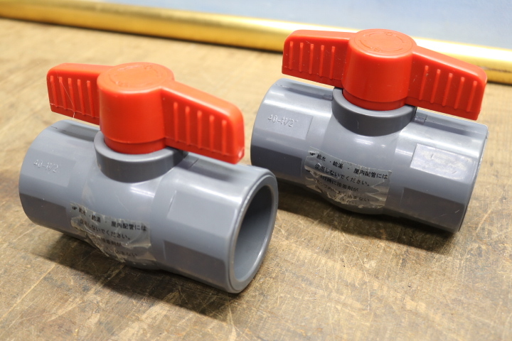 ミヤコ コンパクトボールバルブ MVBC-40 寸法:40 2個セット 即決価格拍卖
