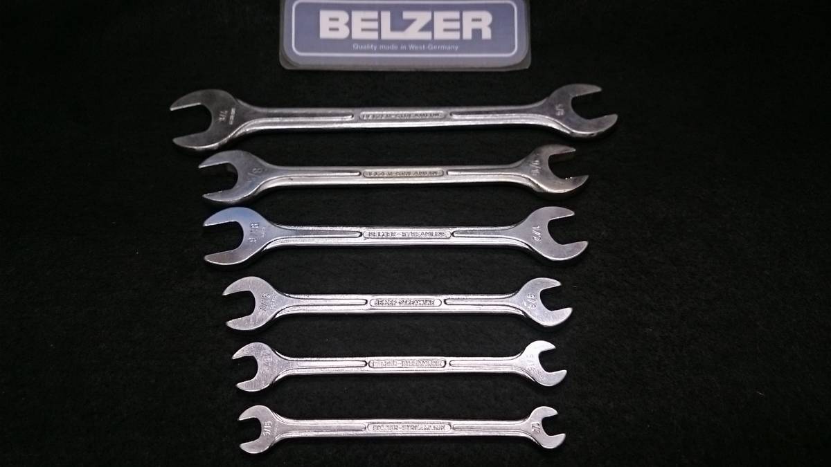 @ <13084> BELZER ベルツアー 最強STREAMLINE NO1953 6本 インチ GERMANY ドイツ製 拍卖