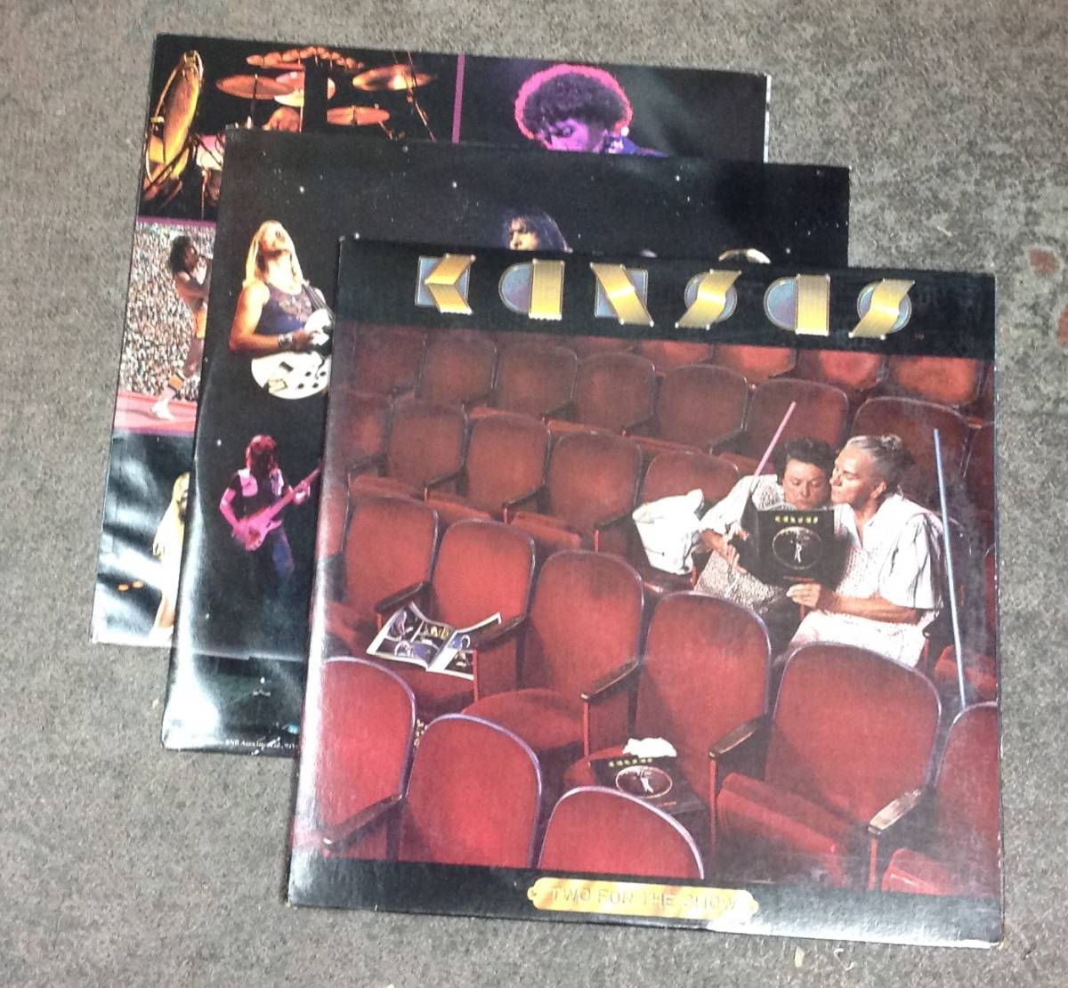 Kansas 2 lps , Live...拍卖