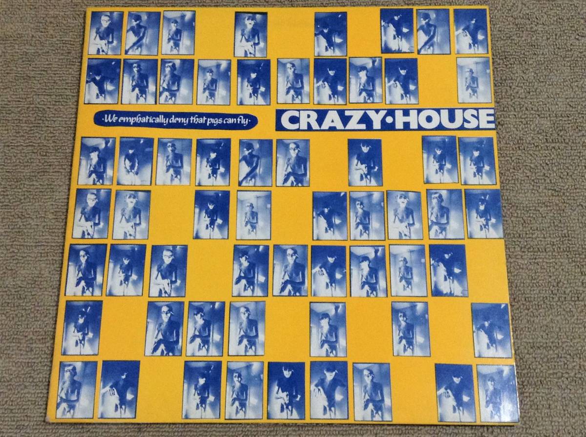 CRAZY HOUSE '83年英LP「We Emphatically Deny That Pigs Can Fly」ゲートフォールド拍卖