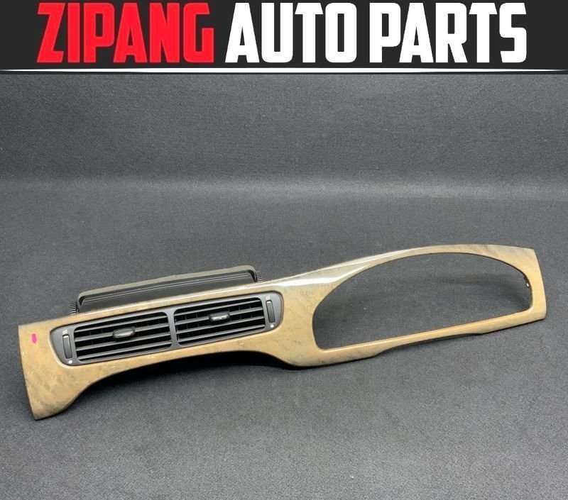 JG008 J011C ジャガー Sタイプ R スピード メーター/エアコン ダクト 吹き出し口 木目/ウッド パネル ▲割れ ★程度まあまあ ◎ ★即決★拍卖