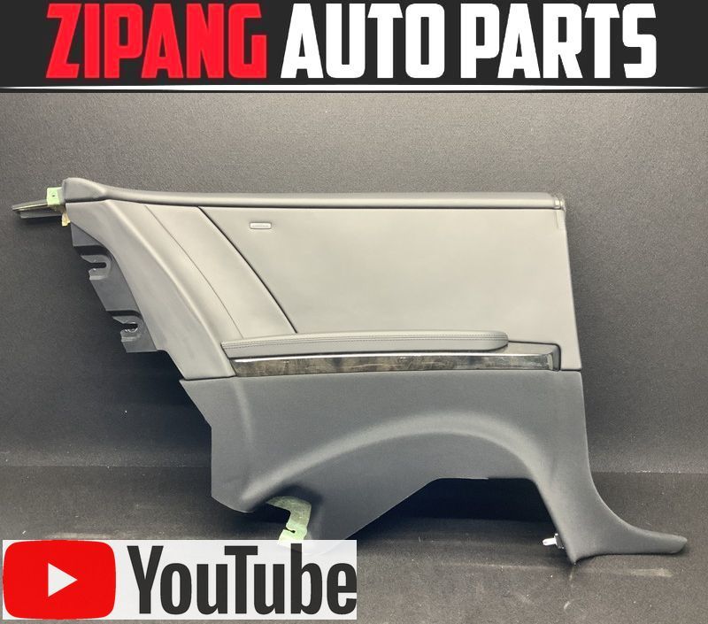 MB167 C216 CL550 AMG スポーツP 本革 左リア クォーター トリム/内張り ◆黒革/ブラック 【動画有り】○★即決★拍卖
