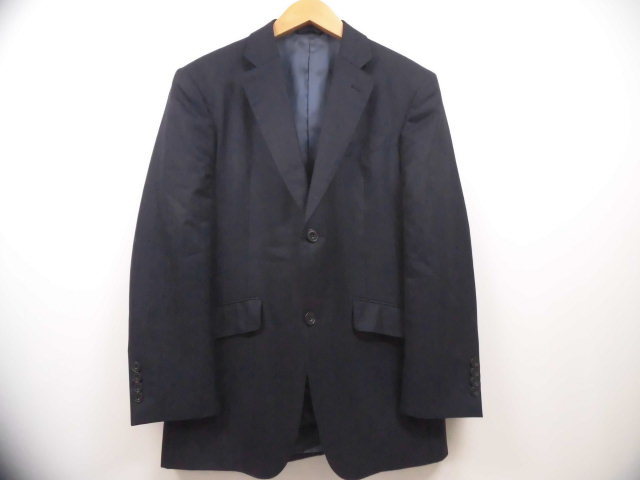 RICHARD JAMES リチャード ジェームス ストライプ ジャケット ウール ネイビー×ブルー 紺×青 サイズ34S 拍卖