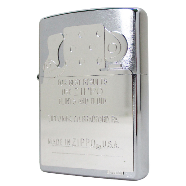 送料無料 ジッポー オイルライター メタルコンビプレート インサイドユニット 200P-INS&ギフトボックスセット(オイル+フリント+BOX)拍卖