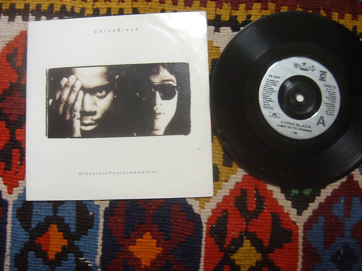 90's UKR&B チャイナ・ブラック China Black (7inch)/ オルモスト・シー・ユー Almost See You (Somewhere) Wildcard CARD 15 1995年拍卖