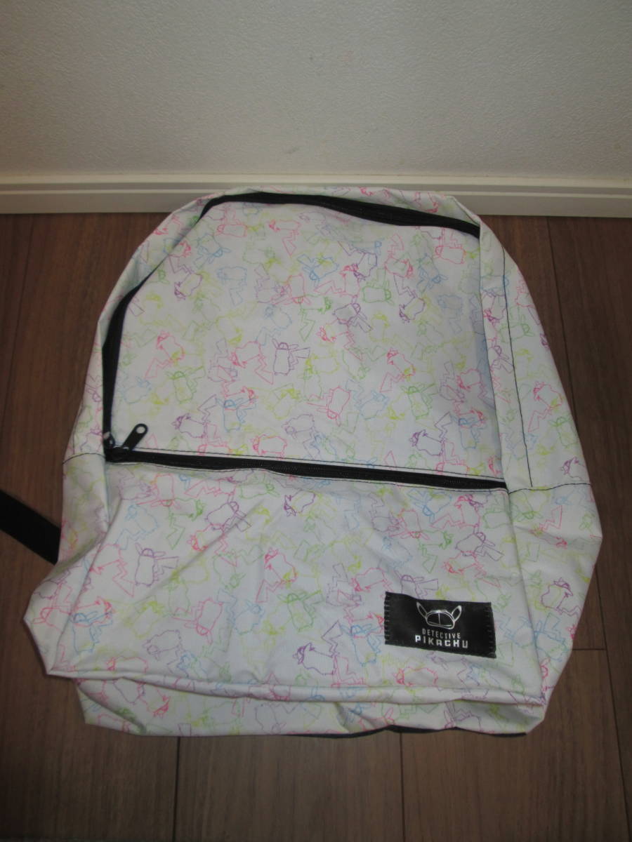 映画 名探偵ピカチュウ プレミアムリュック 白拍卖